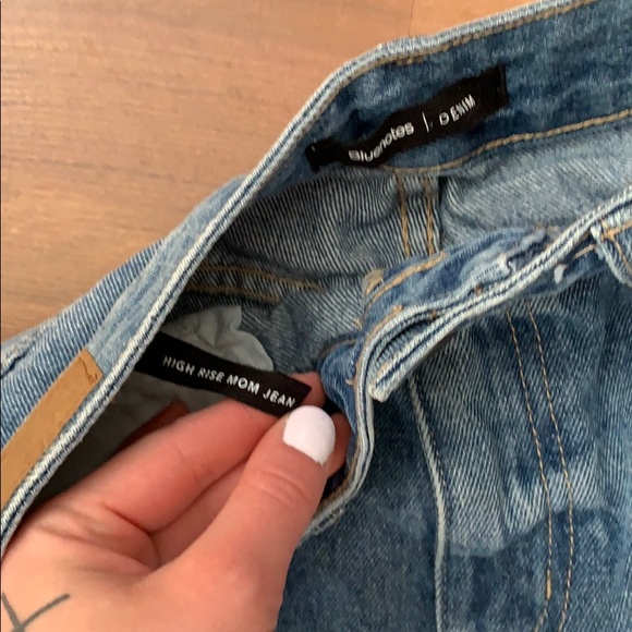 Blue notes Mom jeans , worn once for a photo, EUC - Picture 2 of 3